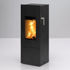 Печь STAVANGER Steel, чёрный (Thorma)