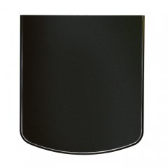 Предтопочный лист VPL051-R9005, 900х800, черный (Вулкан)