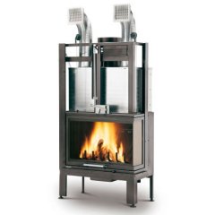 Каминная топка ECOMONOBLOCCO 78 V08 DX, правая (Palazzetti)