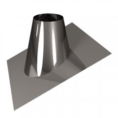 Кровельный элемент 0° D115/215, оцинкованная сталь (Вулкан)