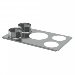 Крышка кожуха для топки ALTIMA (Supra), нержавеющая сталь