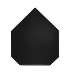 Предтопочный лист VPL031-R9005, 1000х800, черный (Вулкан)