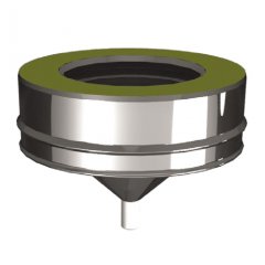 Конденсатосборник D200/400, изоляция 100 мм, AISI 321/304 (Вулкан)
