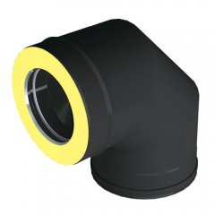 Отвод 90° VBR D130/230, AISI 321/439 (Вулкан)