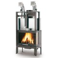 Каминная топка ECOMONOBLOCCO 78 V08 DX, правая (Palazzetti)
