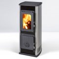 Печь MILANO II B, termoplate, чёрный/нержавеющая сталь (Thorma)