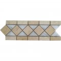 Бордюр GEMINIS 305 Bl.Macael/Caliza Moka, 30x11x1 (Eima)